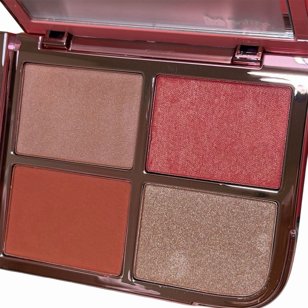 Polite Society Blush & Highlight Face Palette Assorted Shades Glow - Picture 2 of 16